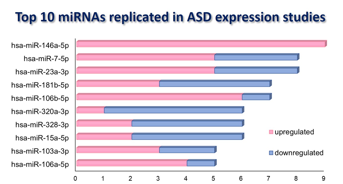 Top 10 Associated miRNAs